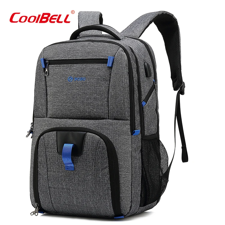

USB charge waterproof anti-cheft laptop backpack for17 17.3 inch computer Big capacity notebook bag for lenovo sony hp black 501