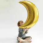 Воздушный шар из алюминиевой фольги, размер 22 дюйма, 1 шт.