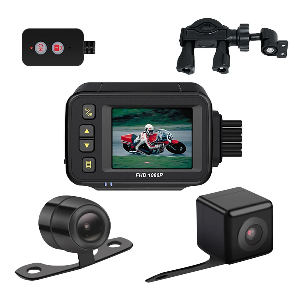 

Локомотивный рекордер ночного видения для вождения мотоцикла (черный)