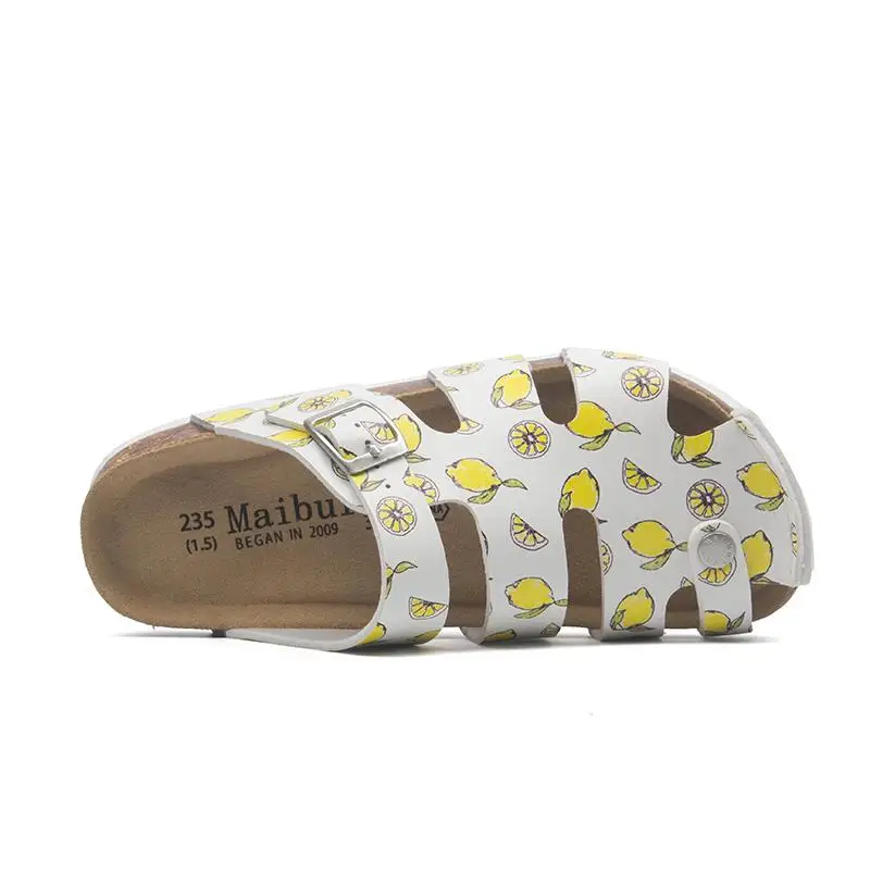 

Home Slippers Women's Flat Shoes Female Big Size Slides Cover Toe Massage Beach PVC Bonded Leather PU Fretwork Basic Big Size Fl