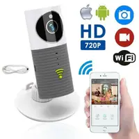 HD 720P Clever Dog Cleverdog Home Security WiFi CCTV IP Camera Baby Monitor Smart Home Security Camera Wide Angle 180