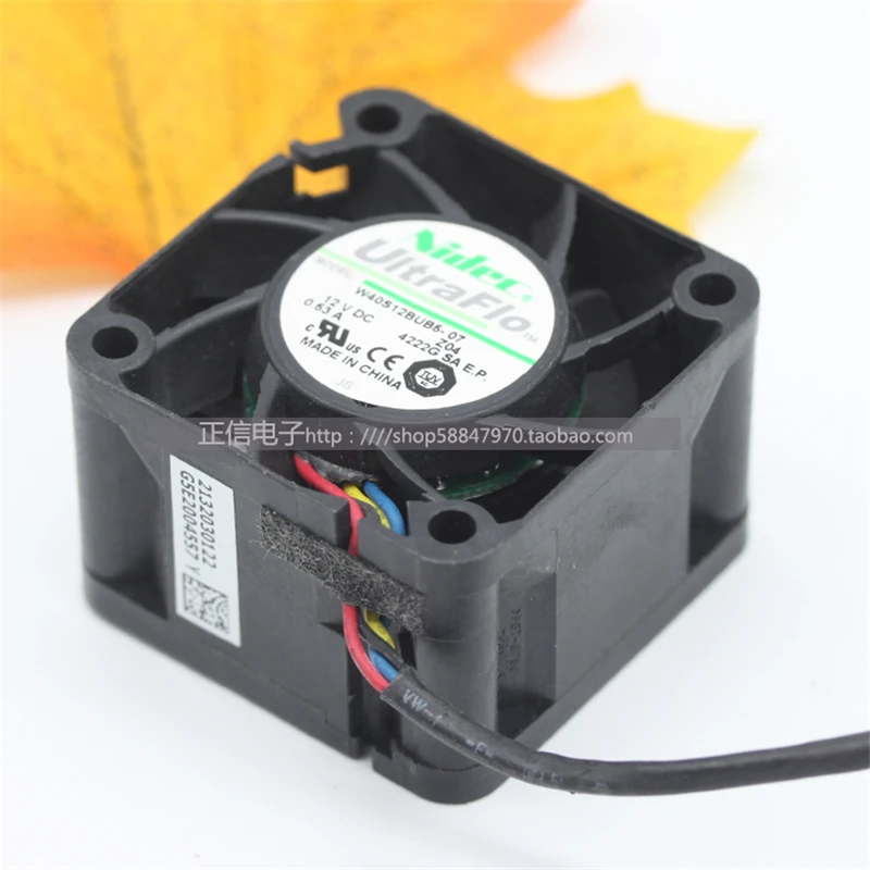 Новый оригинальный W40S12BUB5 07 12V 0.53A 4028 (4 см) в форме ручки с двумя шарами Сервер
