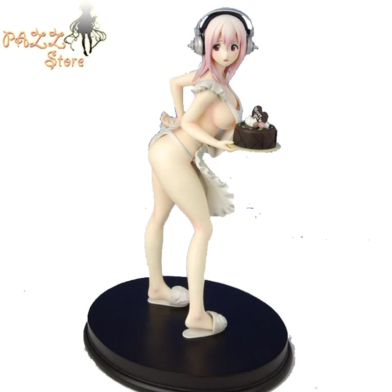 

Фартук для торта Super Sonico, стоячий, из ПВХ, 24 см, экшн-фигурка, сексуальная Коллекционная модель, игрушки, кукла, подарок, сексуальная фигурка ...