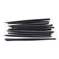 pottery sculpture clay shaping tools diy handcraft sculpture carving embossing model black stainless steel stick modeling tools