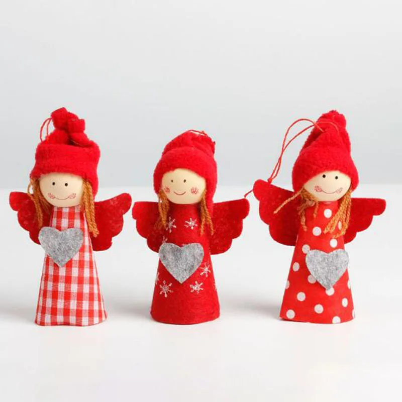 3 шт./компл. фотосессия для дома 2020 Милая подвеска с изображением дерева Ангела