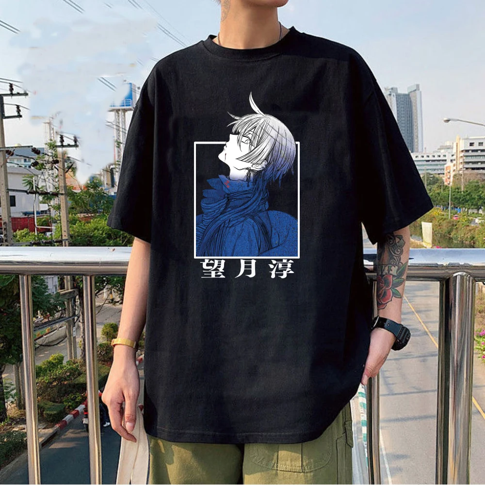 

Чехол с рисунком аниме изучение ванитас Харадзюку с коротким рукавом и круглым вырезом