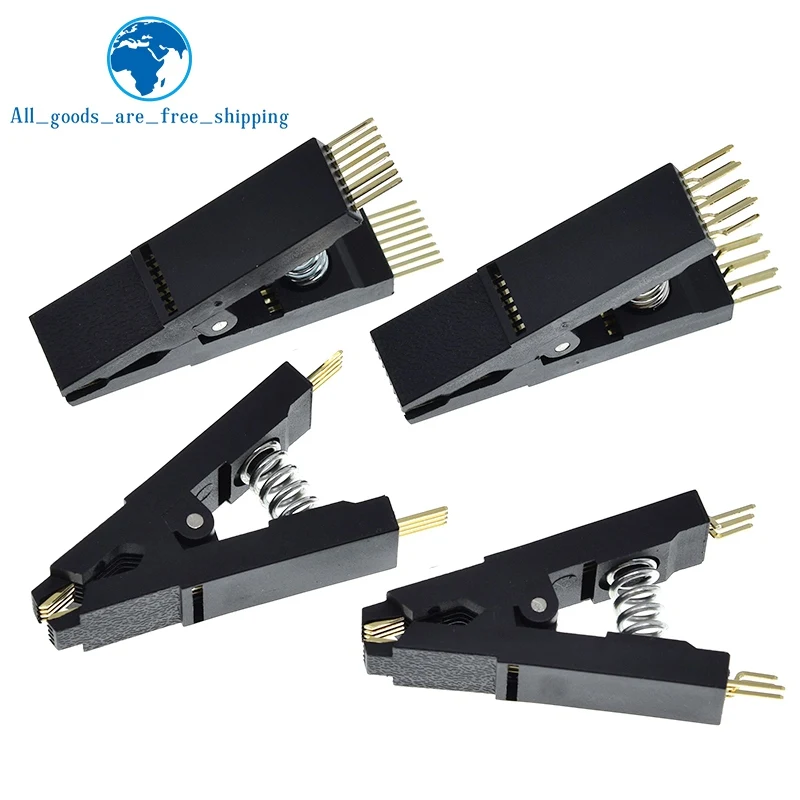 Программатор тестовый зажим SOP8 SOP16 SOP SOIC 8 soic 16soic8 SOIC16 SOIC8 DIP16 DIP Pin 16 IC без кабеля |