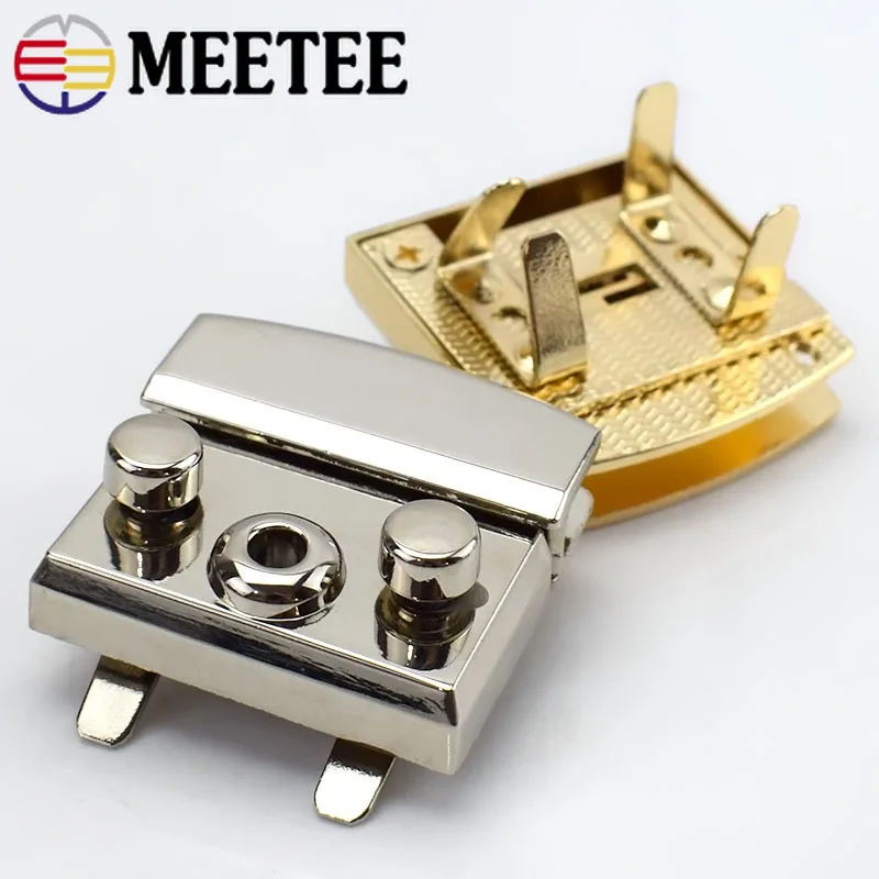 Застежка защелка Meetee для сумок 2 шт. 50 мм/35 мм|Пряжки и крючки| |