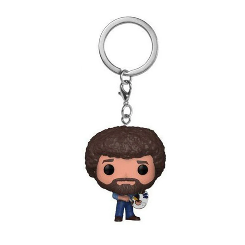 Карманный Брелок официальная Коллекционная экшн фигурка Боба Росса ТВ Фигурка