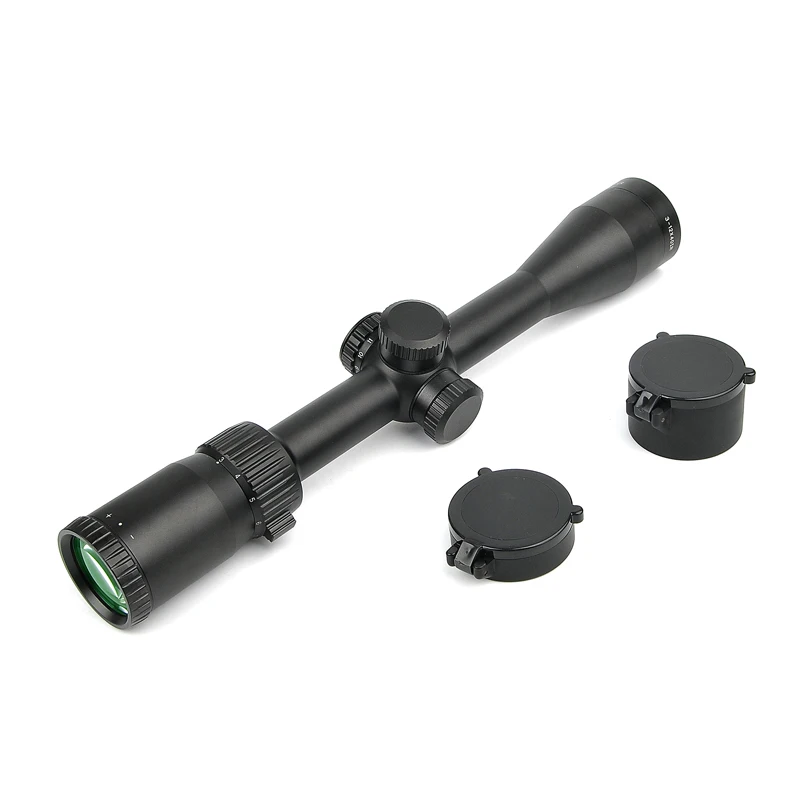 FFP HD 3-12X40 IR Rifle Scope Optical Sight Red Illuminated Glass Etched Reticle Hunting Shooting | Спорт и развлечения
