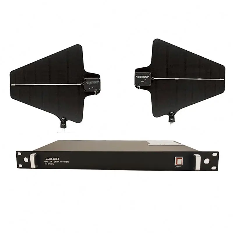 저렴한 뜨거운 판매 안테나 배포 무선 마이크 Antena 분배기 4 & 5 채널 신호 증폭기