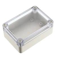 100x68x50mm enclosure case clear waterproof sealed abs plastic diy junction box for electronic 85x58x33mm 118x60x32mm