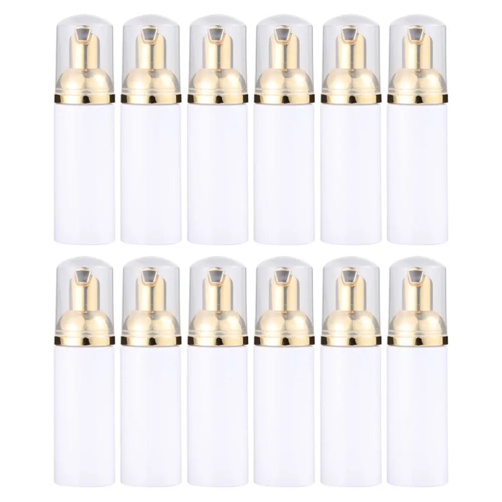 

12Pcs 30ml Empty Facial Cleanser Foaming Bottles Travel Portable Dispenser