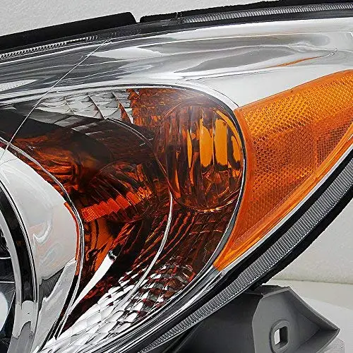 Sulinso подходит для Toyota-Camry LE SE XLE хромированные прозрачные передние фары сменные