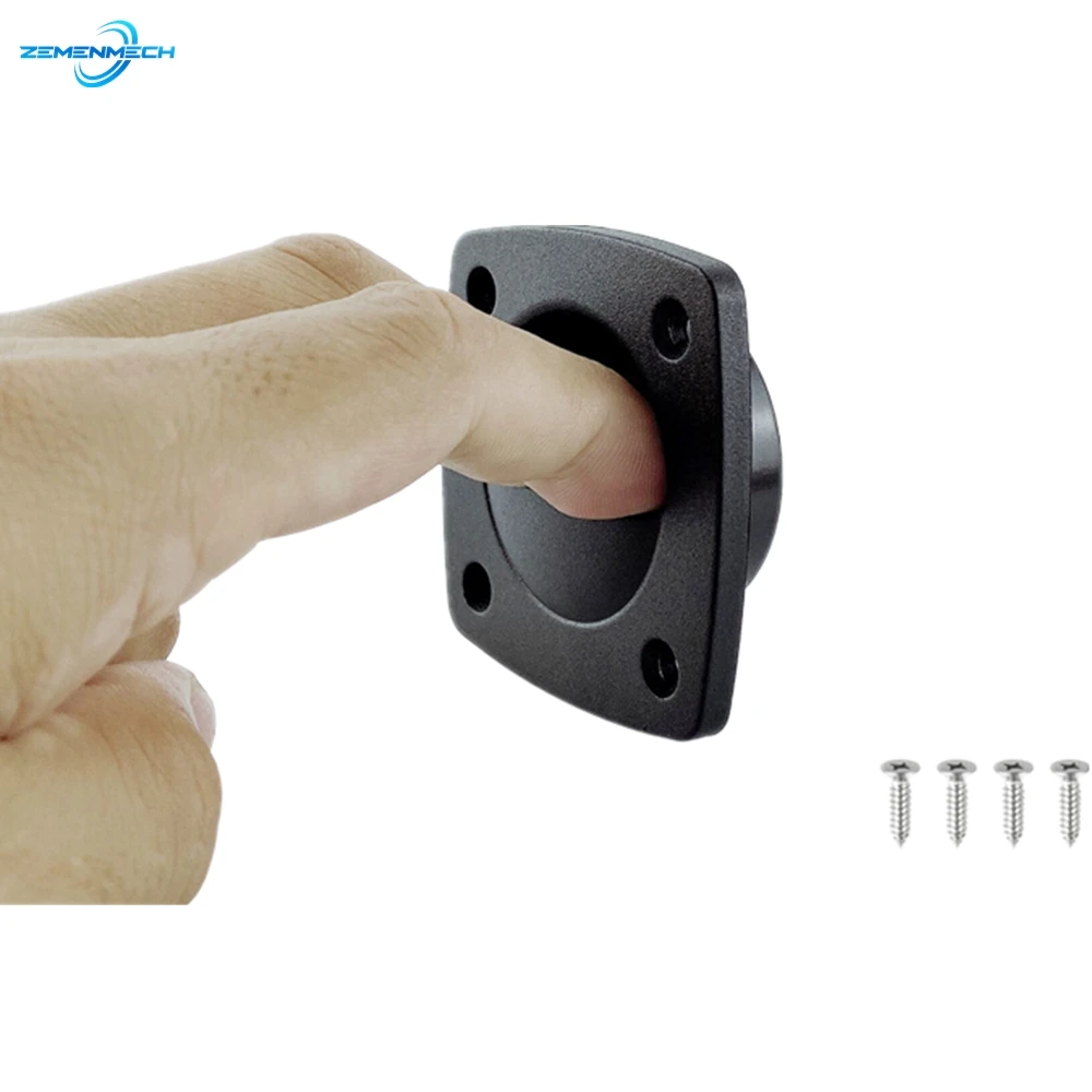 

Black Nylon Recessed Flush Sliding Door Handle Pull Square Latch Pull Handle Motorboat Marine Boat Yacht Cabin Accessories New