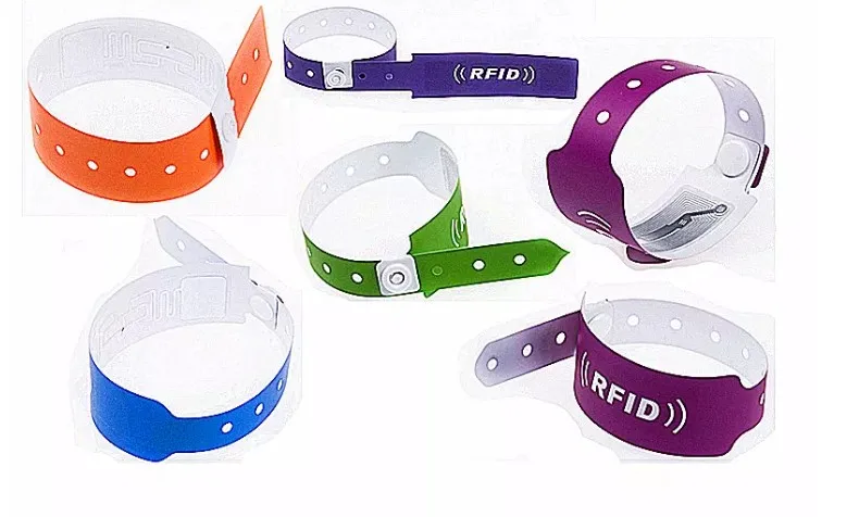 PVC wrist Цветной браслет на запястье, Спортивные Гонки, Система синхронизации, школьная посещаемость, Триатлон, водонепроницаемый uhf rfid браслет, тег - Цвет: PVC wrist