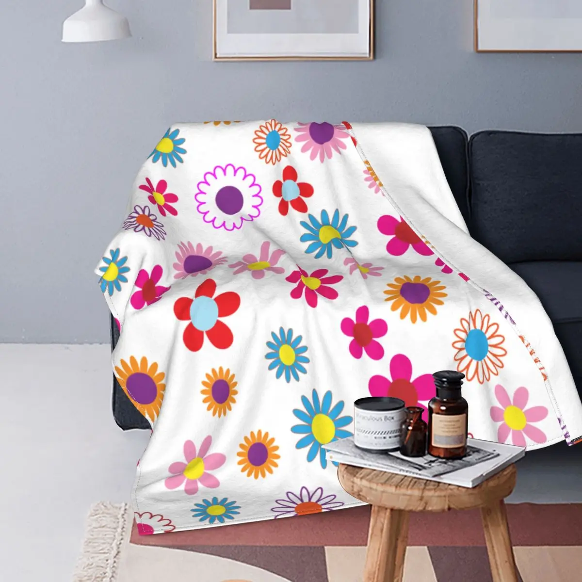 Красочные цветы яркие весенне-осенние красивые многофункциональные легкие