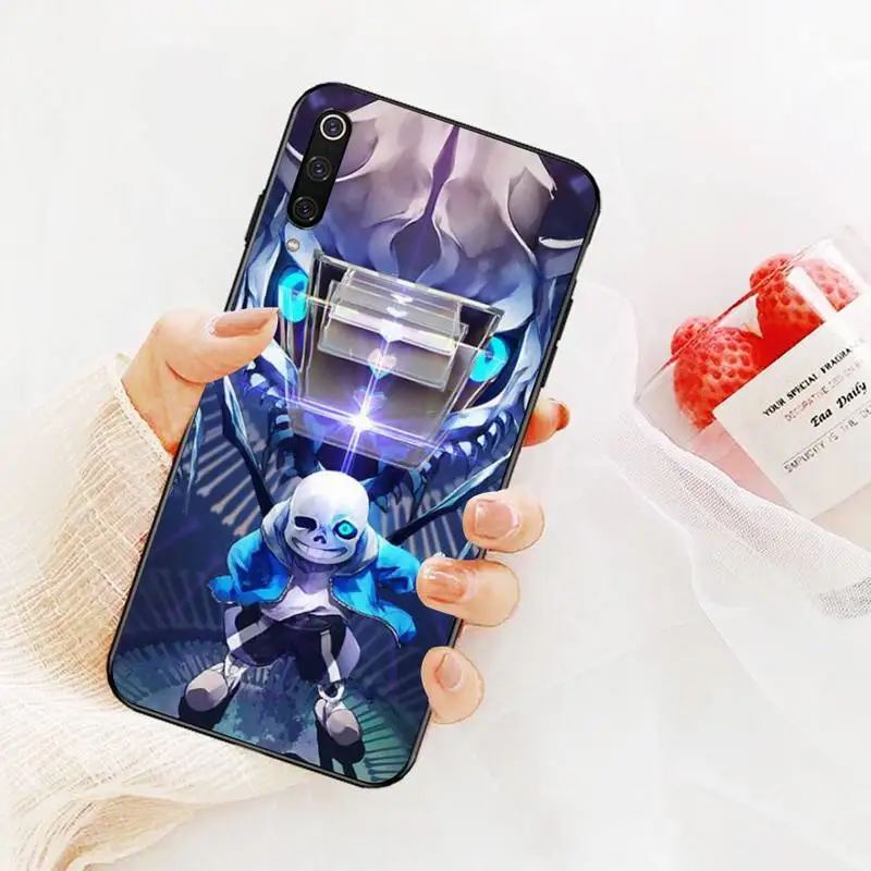 CUTEWANAN видео игра Undertale черный мягкий чехол для телефона Redmi Note 8 8A 7 6 6A 5 5A 4 4X 4A Go Pro Plus