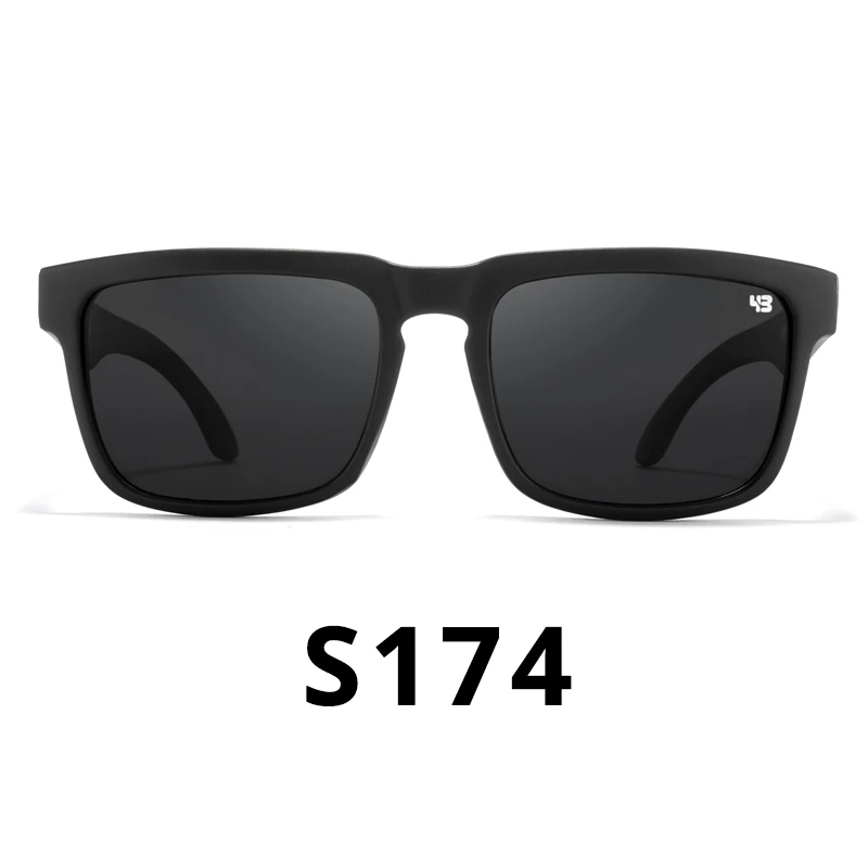 

Brand Polarized Sunglasses Men Classic Square Unisex Sun Glasses S174 With Original Case 43 Lenses S103