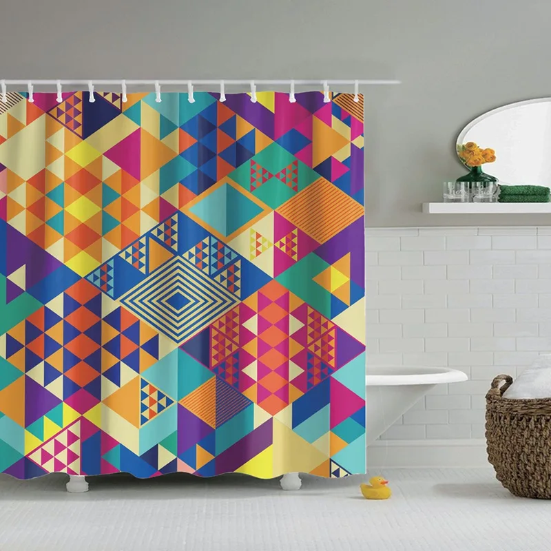 Dafield тканевая занавеска для душа Синяя желтая ананасовая ткань прочная