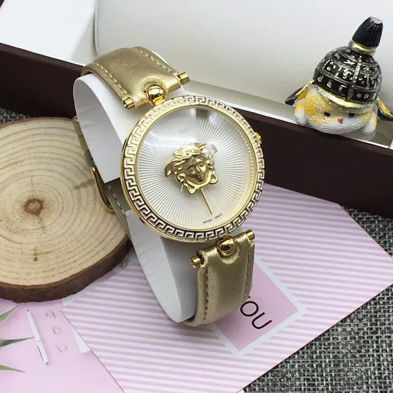 3 Leather Роскошные Брендовые женские кварцевые часы montre femme браслет из нержавеющей стали часы женские наручные часы для женщин reloj лучший рождественский подарок - Цвет: 3 Leather