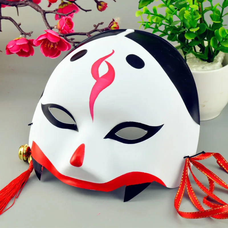 Маска для ролевых игр Yinyang Вечерние Маски лица смешная тушь Хэллоуина