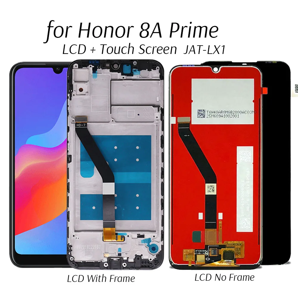 ЖК экран для Honor 8A Prime JAT LX1 дисплей сенсорный замена 8 A Pro L41 с дигитайзером