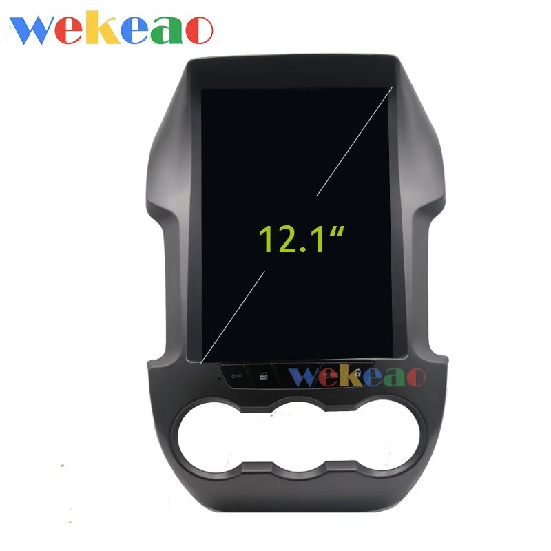 wekeao 12 1 vertical screen tesla style android 10 for ford ranger f250 car radio automotivo gps car dvd multimedia player 5g free global shipping