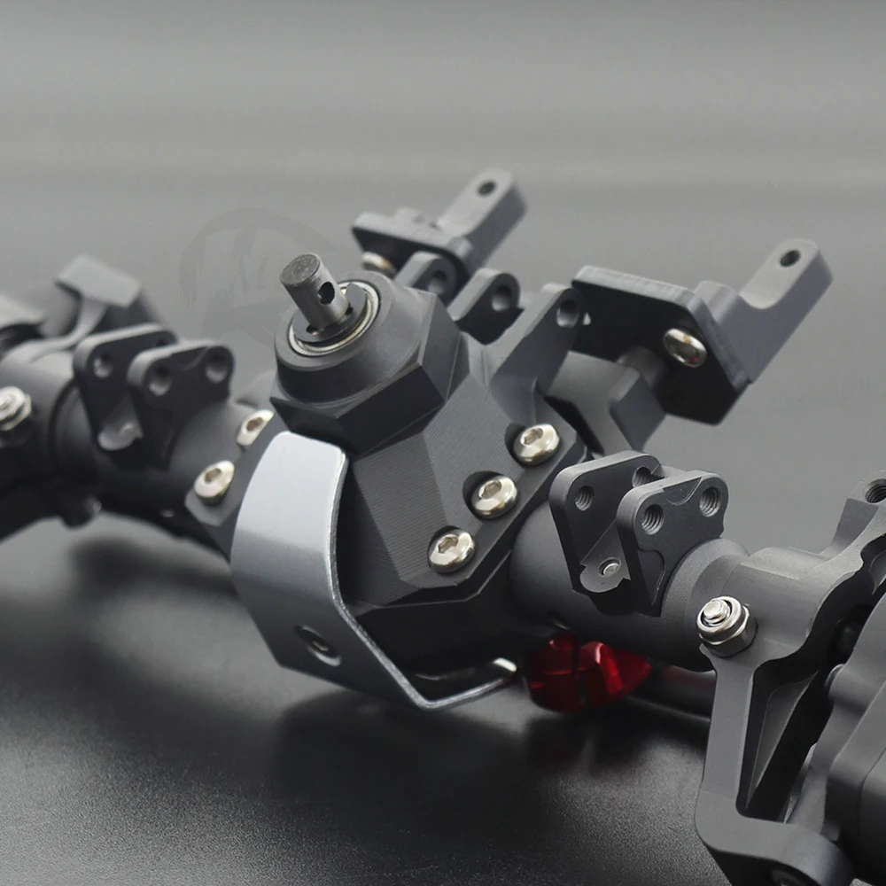 Новый передний и задний портальный мост из алюминиевого сплава для 1/10 RC Rock Crawler