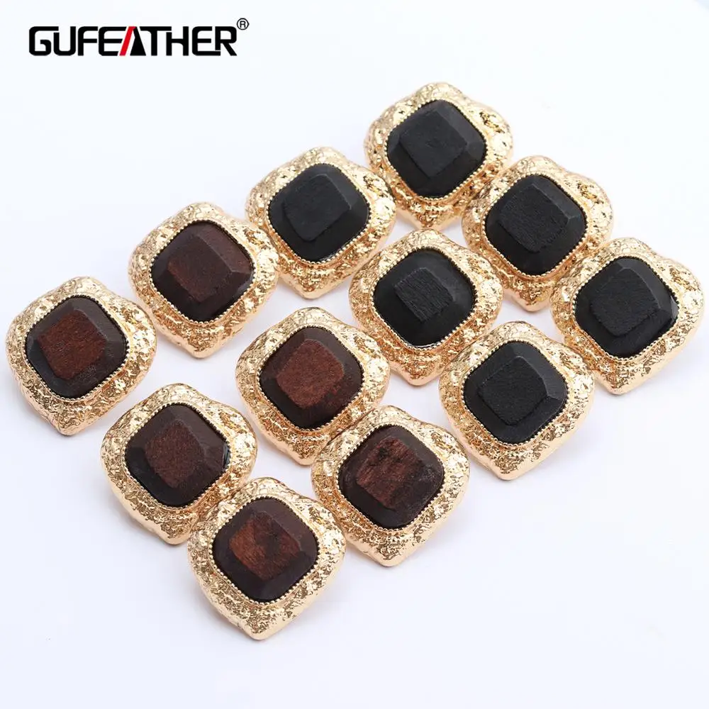 GUFEATHER M476 ювелирные аксессуары ручная работа diy деревянный кулон медный металл