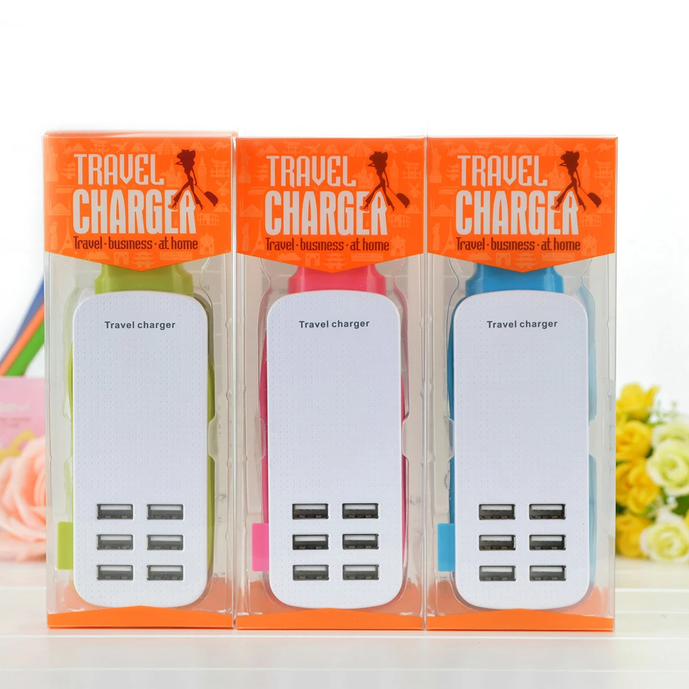 Многофункциональный usb концентратор для зарядного устройства портативный 6