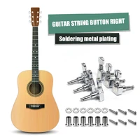 electric guitar string tuner right knob guitar string tuning pegs with screw gasket tone volume hat control knob