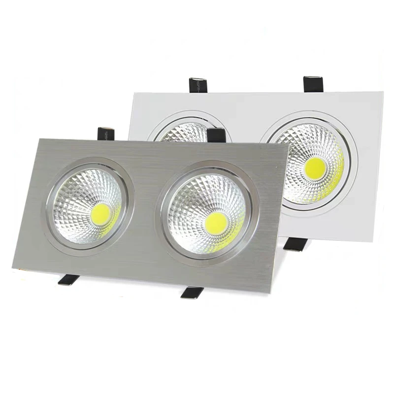 Потолочный Светодиодный Светильник направленного света 7 Вт 9 12 18 24 квадратный