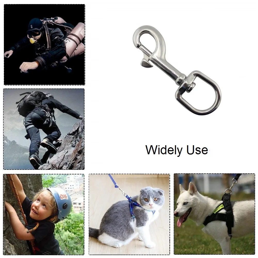 5 шт. 316 Нержавеющая сталь 72 мм рым болт с поворотной проушиной крюк защелкой для