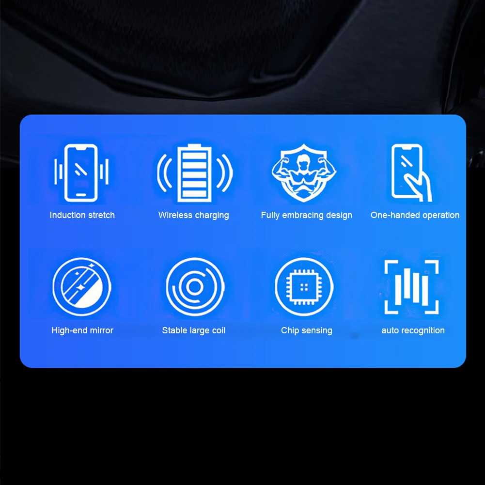 

15W Fast Car Qi Wireless Charger for IPhone 12 Pro Max 11 XS XR X 8 Magnetic USB Infrared Sensor Air Vent Phone Holder