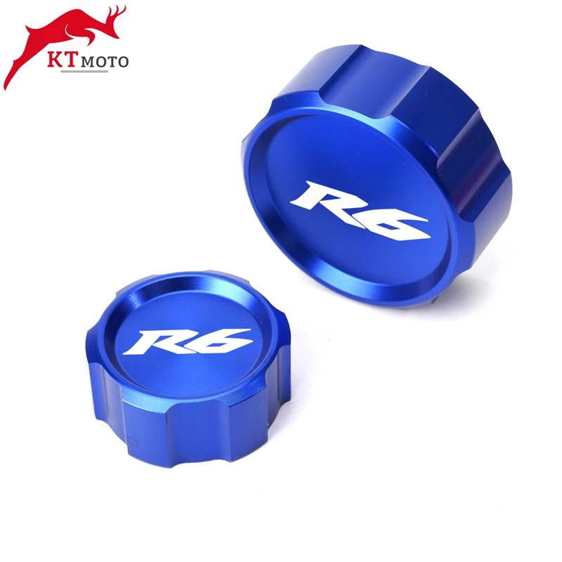 Для Yamaha YZF-R6 YZF R6 YZFR6 2010-2021 2019 CNC алюминиевая задняя и передняя Крышка Резервуара