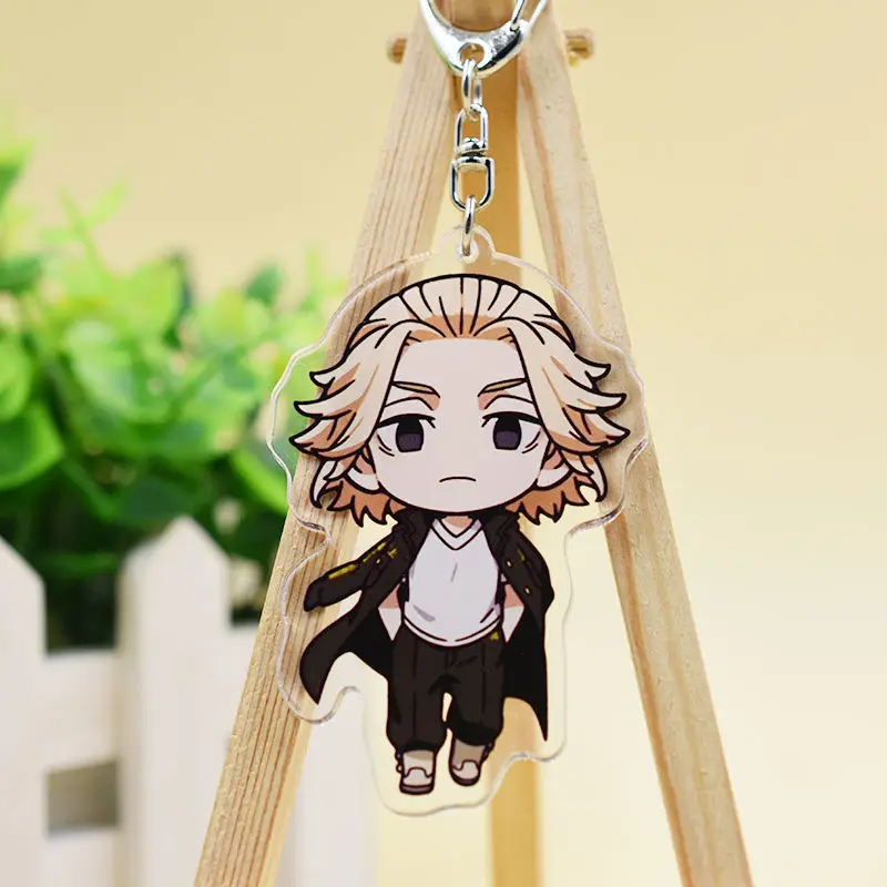 

2021 New Arrival Anime Tokyo Revengers Manjiro Sano Mikey Ken Ryuguji Acrylic Keychain Pendant Gift Present
