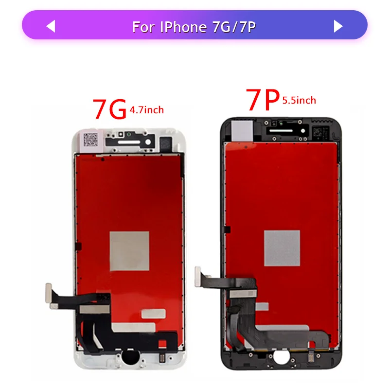 Полный ЖК дисплей для Apple iphone 7 7G A1660 A1778 A1779 A1780 сенсорный + дигитайзер сменный экран