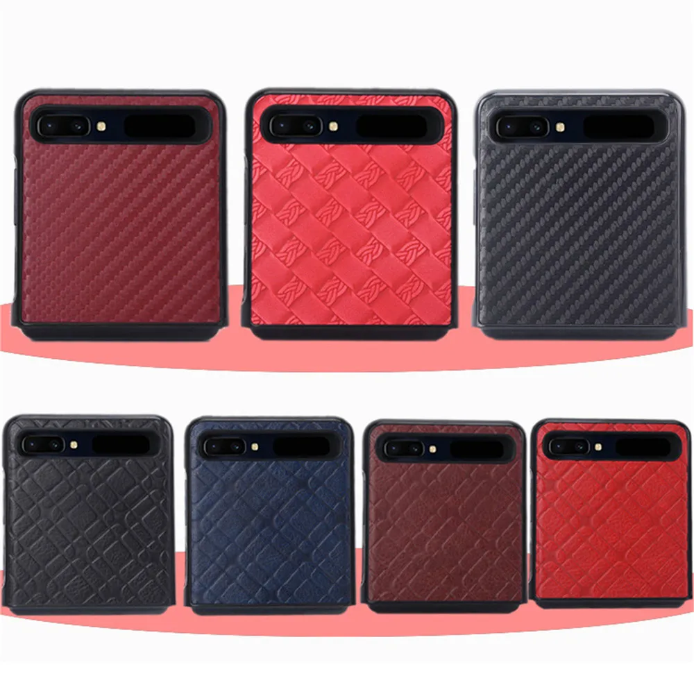 Мягкий кожаный чехол для мобильного телефона Samsung Galaxy Z Флип Мобильный телефон