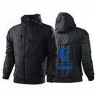 Новинка 2022, Мужская Повседневная ветровка с принтом КАМАЗа в стиле Харадзюку, модные куртки на молнии, спортивные высококачественные уличные толстовки, пальто