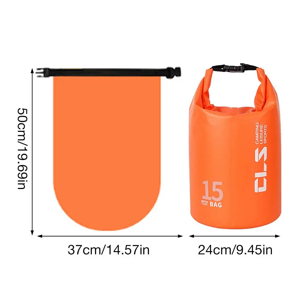 

Multifunctional Waterproof Dry Bag With Adjustable Strap Compression Floating Sack For Kayaking Swimming Camping Hiking