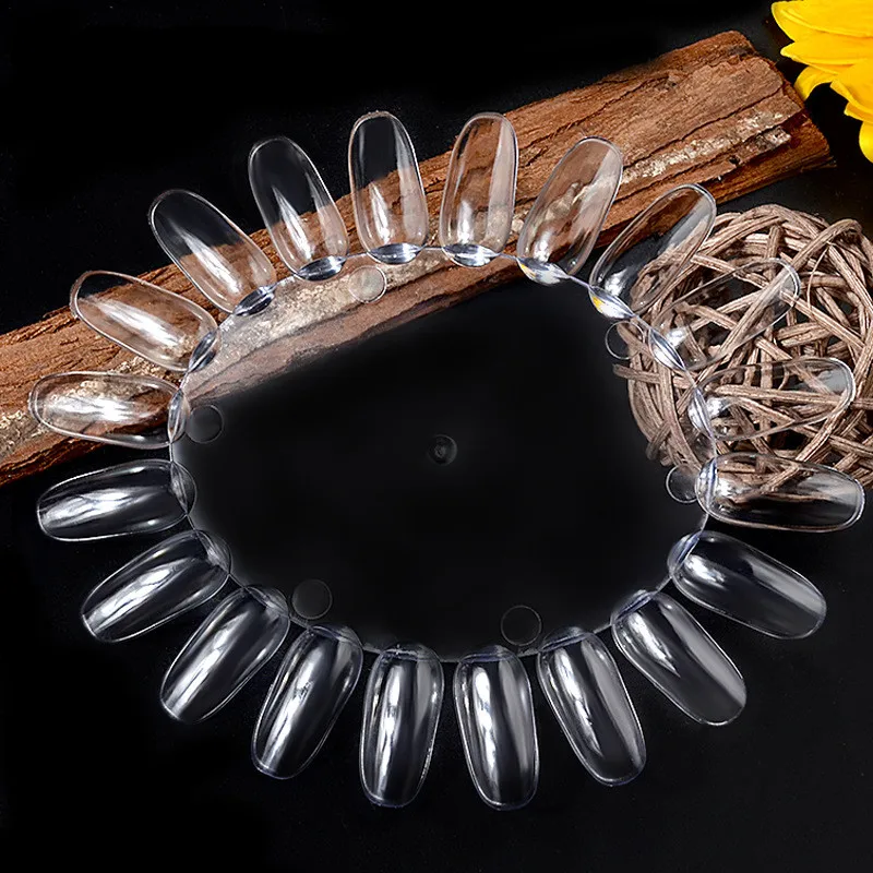 20 шт. накладные нейл арта Pro диаграммы Stick ногтей Дисплей лак практика наконечник