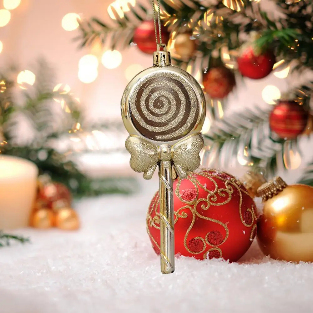 

24 шт. искусственные рождественские конфеты, леденец, Рождественская елка, подвесное украшение, рождественское семейное украшение, детские ...