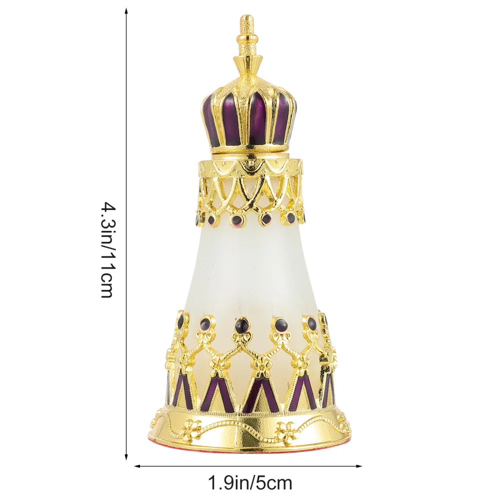 

1Pc Decorative Essential Oil Bottle Unique Perfume Container Perfume Dispenser
