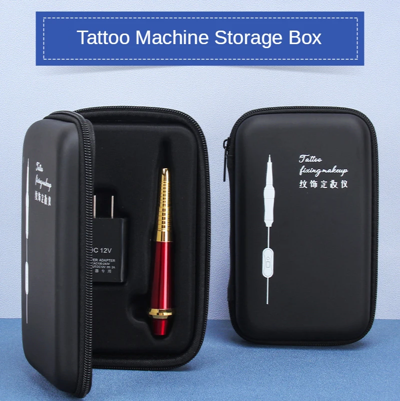 Тату-машинка для перманентного макияжа бровей органайзер хранения сумка на