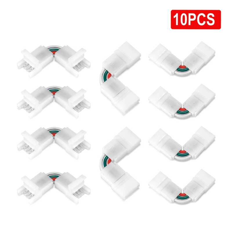 WS2812b Светодиодные Ленты Разъемы 2 контактный под прямым углом л Форма 3/4pin разъем