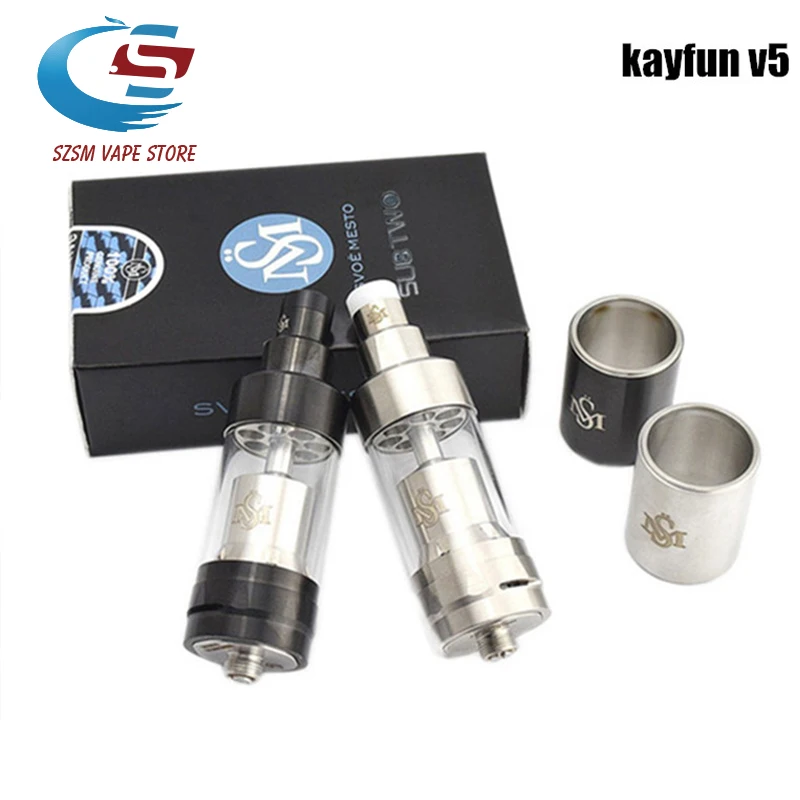 RDA Kayfun v5 управление воздушным потоком испарителя rebuildabl дриппер большой паровой