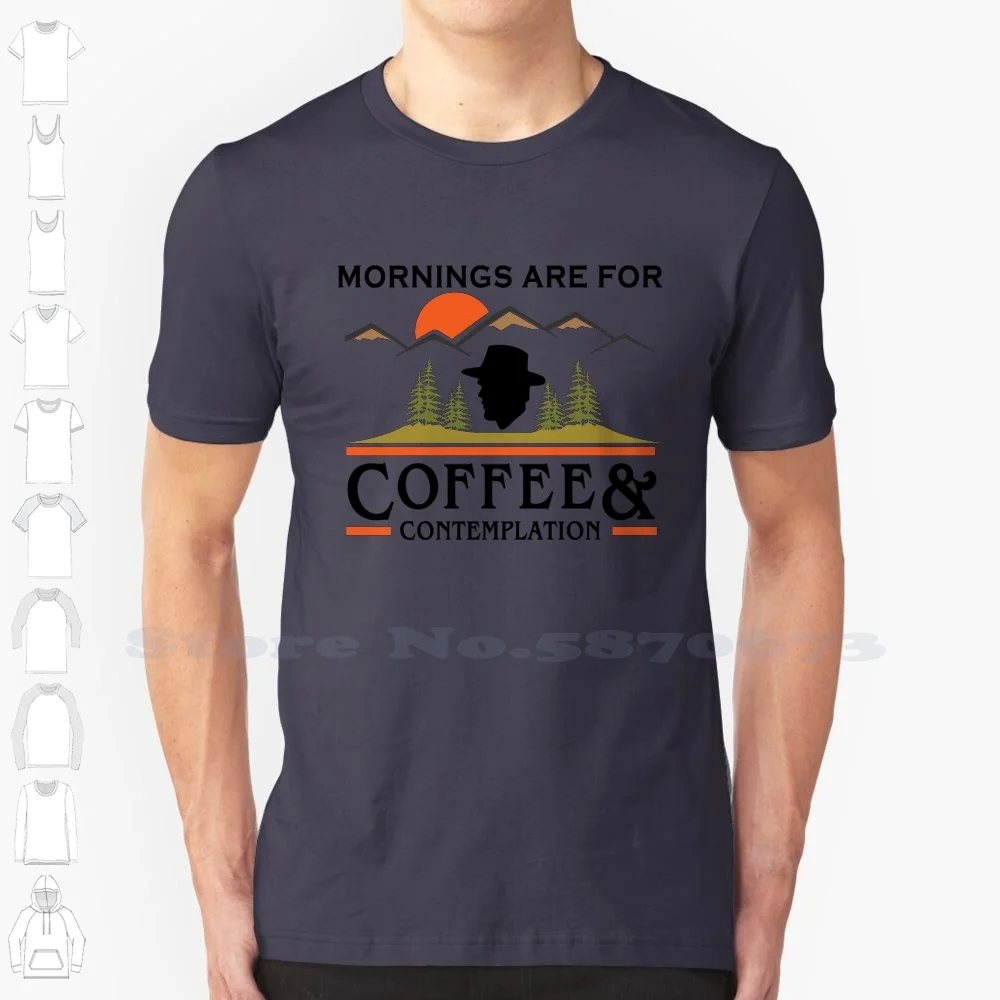 

Утренние для кофе и Contemplation, Модные Винтажные футболки, футболки с надписью «Things Morning» для кофе и Contemplation