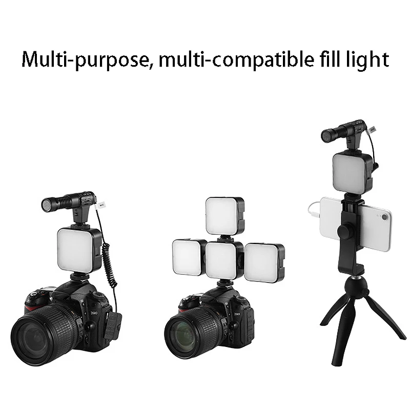 Лампа в прямом эфире светильник вспышки СВЕТОДИОДНЫЙ Кольцо заполняющий Gimbal