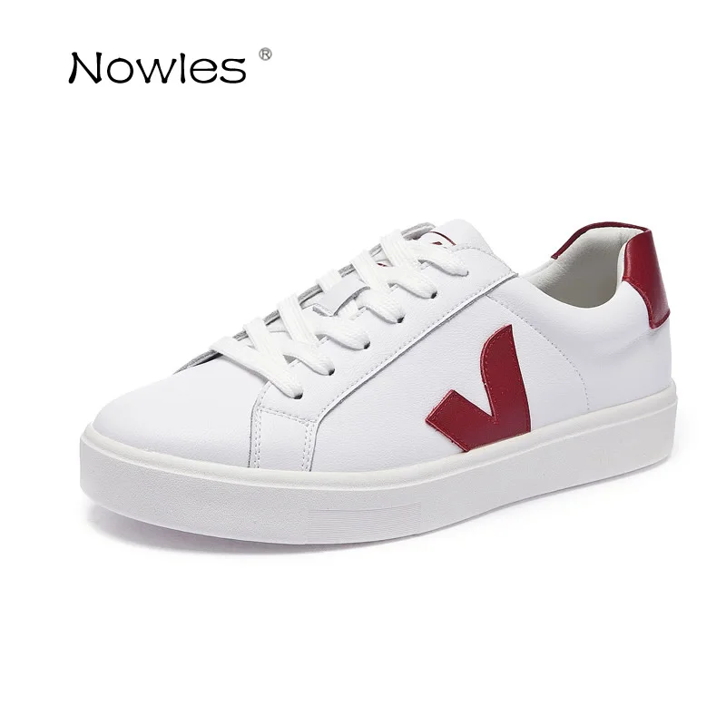 Модные женские кроссовки из натуральной воловьей кожи обувь для катания на